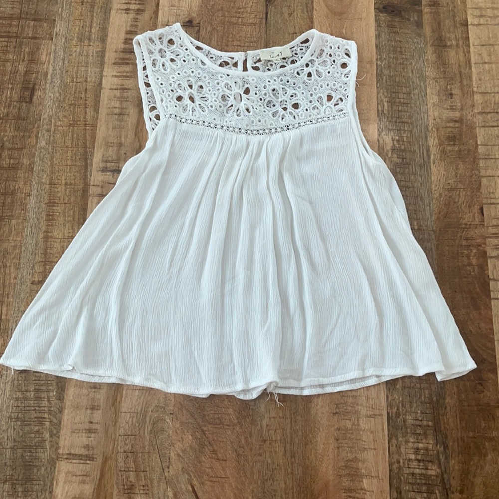 White Summer Top